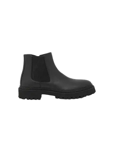 Pollini Men's M. Leather Ankle Boots - Black - Size 8 | Thumbnail 1 Pollini Men's M. Leather Ankle Boots - Black - Size 8 | Thumbnail 1