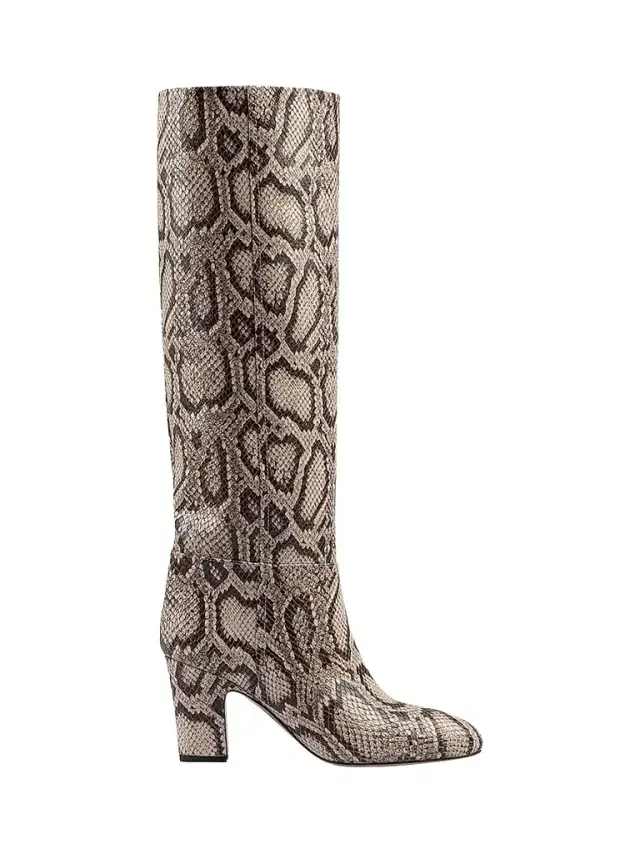Paris Texas Women's Lavinia 75MM Snake-Embossed Leather Knee-High Boots - Python