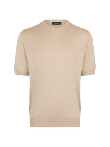 Stefano Ricci Men's Crewneck Sweater - Beige | Thumbnail 1 Stefano Ricci Men's Crewneck Sweater - Beige | Thumbnail 1
