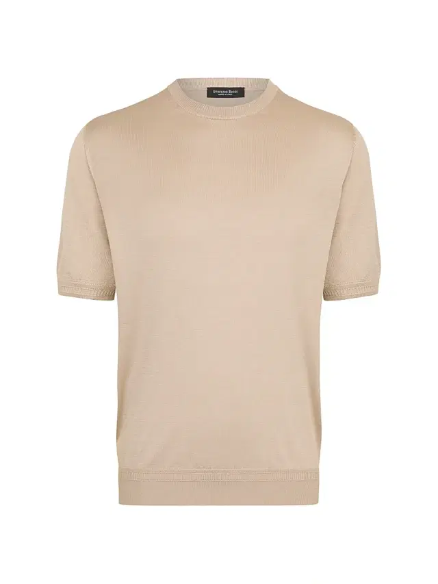 Stefano Ricci Men's Crewneck Sweater - Beige