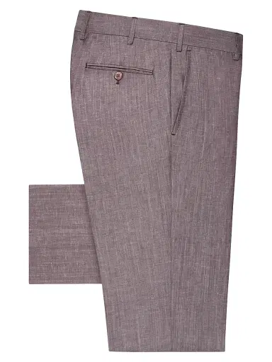 Stefano Ricci Men's Linen & Wool Slim-Fit Trousers | Thumbnail 1 Stefano Ricci Men's Linen & Wool Slim-Fit Trousers | Thumbnail 1