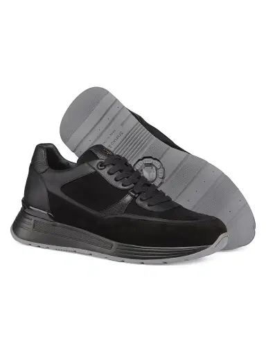 Stefano Ricci Men's Calf Leather Sneakers | Thumbnail 3