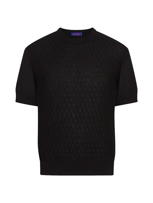 Stefano Ricci Men's Alpha Yarn Cashmere Knit Crewneck Sweater - Black