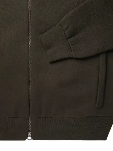 Stefano Ricci Men's Luxurious Full Zip Sweater - Dark Green | Thumbnail 3 Stefano Ricci Men's Luxurious Full Zip Sweater - Dark Green | Thumbnail 3