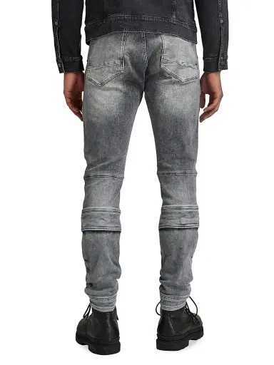 G-Star Men's Airblaze 3D Skinny Jeans - Faded Seal Grey - Size 28 | Thumbnail 3