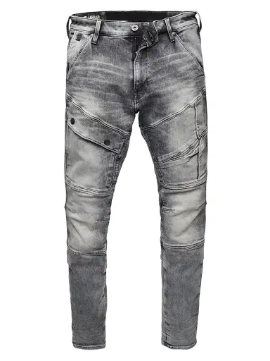 G-Star Men's Airblaze 3D Skinny Jeans - Faded Seal Grey - Size 28 | Thumbnail 1