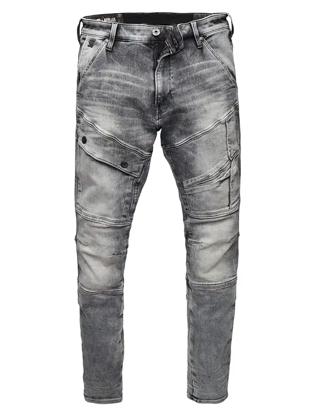 G-Star Men's Airblaze 3D Skinny Jeans - Faded Seal Grey