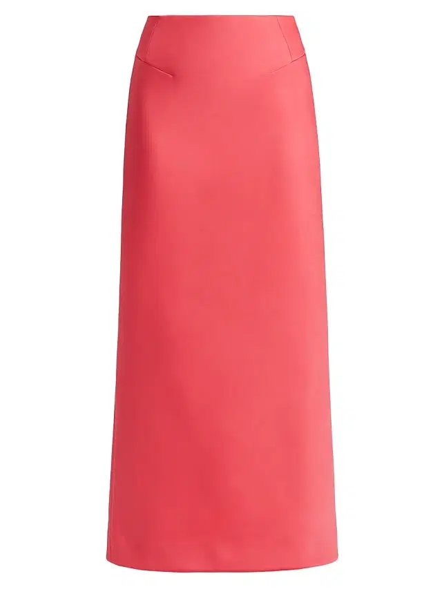 Acler Women's Balderstone Maxi Skirt - Rosewood
