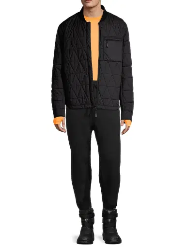Aztech Mountain Men's Corkscrew Zip Shirt Jacket - Space Black | Thumbnail 2