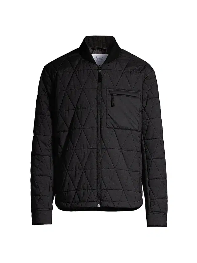 Aztech Mountain Men's Corkscrew Zip Shirt Jacket - Space Black