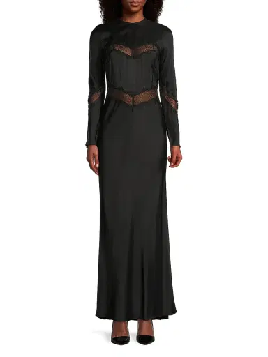 Bec & Bridge Women's Spencer Satin & Lace Maxi Dress | Thumbnail 2 Bec & Bridge Women's Spencer Satin & Lace Maxi Dress | Thumbnail 2