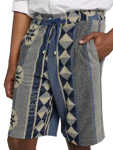 Loewe Men's x Paula's Ibiza Jacquard Terry Cotton Shorts | Thumbnail 6 Loewe Men's x Paula's Ibiza Jacquard Terry Cotton Shorts | Thumbnail 6