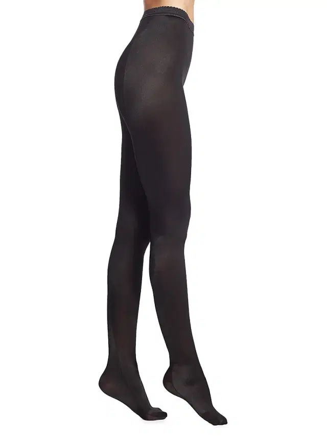 Wolford Women's Satin De Luxe Tights - Black