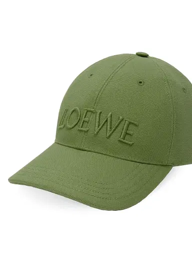 Loewe Men's x Paula's Ibiza Logo-Embroidered Cotton Cap | Thumbnail 4