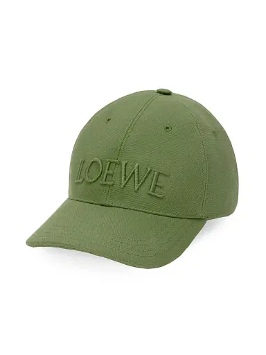 Loewe Men's x Paula's Ibiza Logo-Embroidered Cotton Cap | Thumbnail 1