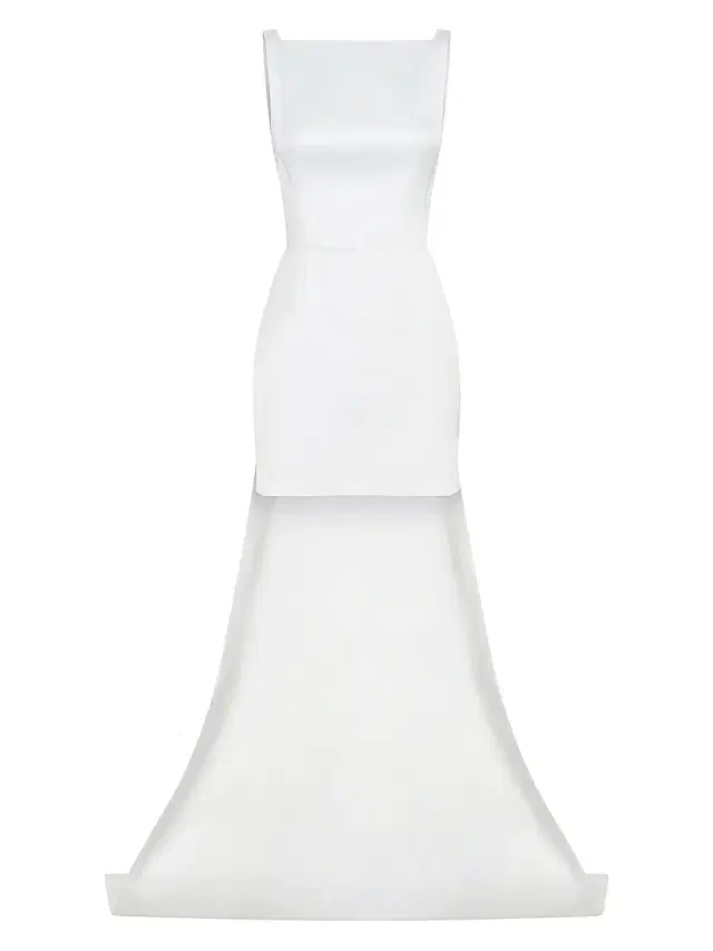 Nicholas the Label Women's Valentina Sleeveless Train Minidress - Pearl