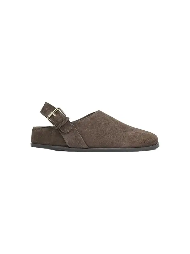 Women's Louis Suede Clogs - Mulch - Size 5