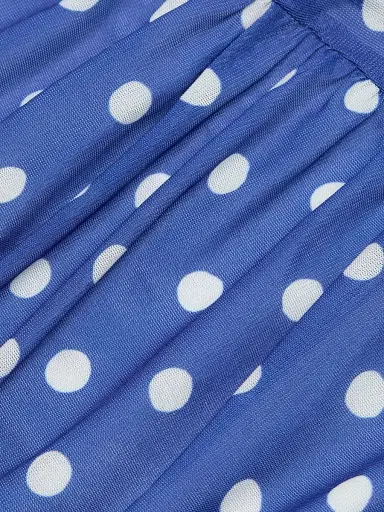 ASTON STUDIO Women's Le Fleur Ezli Polka-Dot Maxi Dress - Royal Antique - Size 2 | Thumbnail 7 ASTON STUDIO Women's Le Fleur Ezli Polka-Dot Maxi Dress - Royal Antique - Size 2 | Thumbnail 7