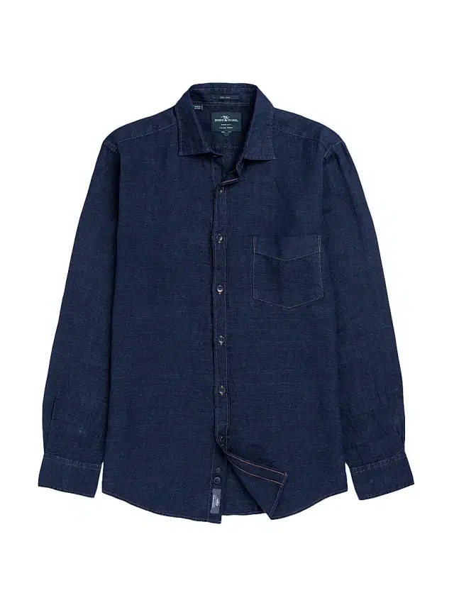 Men's Kingswell Linen Chambray Shirt