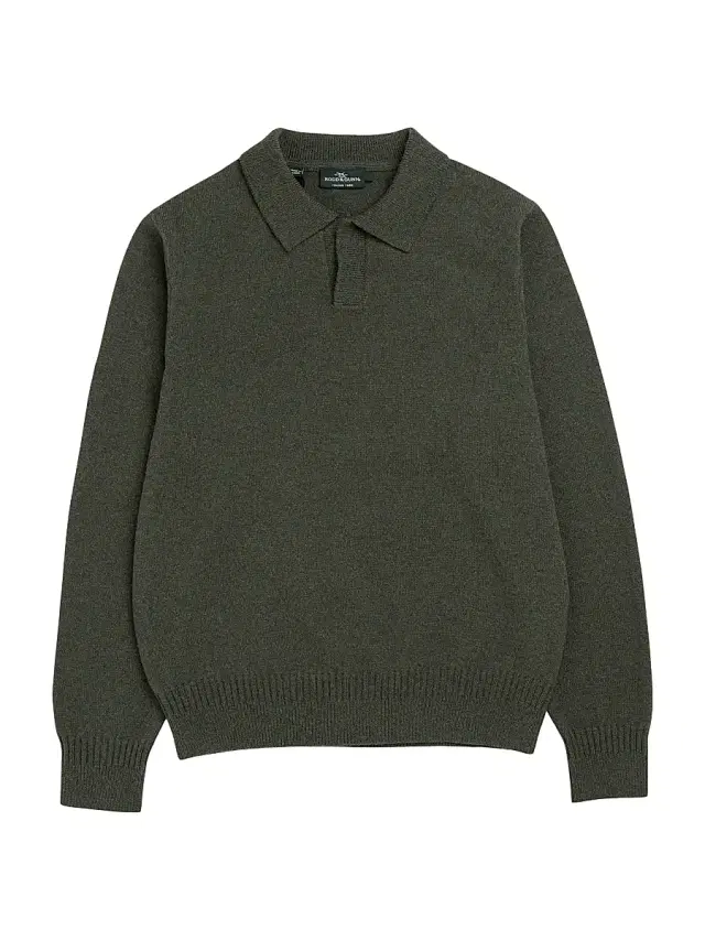 Rodd & Gunn Men's Kingswood Wool-Blend Polo Sweater
