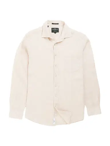 Rodd & Gunn Men's Coromandel Textured Shirt - Natural | Thumbnail 1