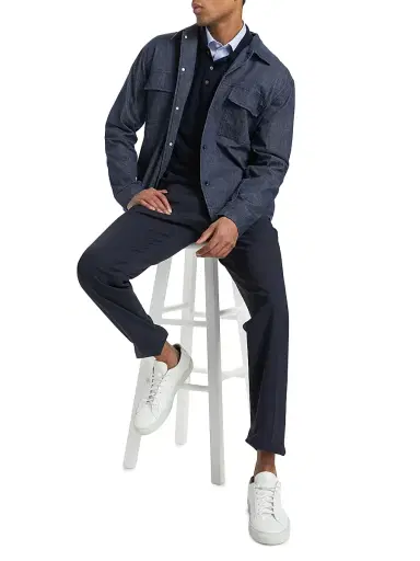 Rodd & Gunn Men's Little Valley Chambray Trucker Jacket | Thumbnail 2 Rodd & Gunn Men's Little Valley Chambray Trucker Jacket | Thumbnail 2