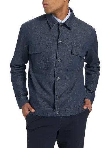 Rodd & Gunn Men's Little Valley Chambray Trucker Jacket | Thumbnail 3 Rodd & Gunn Men's Little Valley Chambray Trucker Jacket | Thumbnail 3