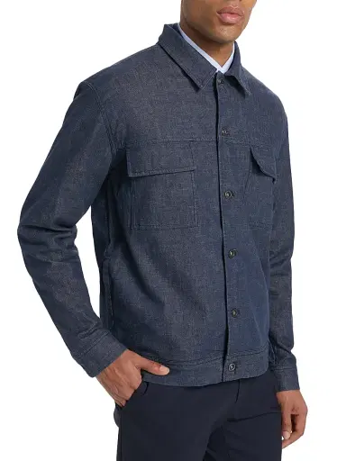 Rodd & Gunn Men's Little Valley Chambray Trucker Jacket | Thumbnail 4 Rodd & Gunn Men's Little Valley Chambray Trucker Jacket | Thumbnail 4