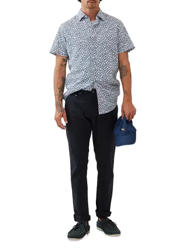 Rodd & Gunn Men's Bolton Street Abstfract Cotton Slim-Fit Shirt | Thumbnail 2 Rodd & Gunn Men's Bolton Street Abstfract Cotton Slim-Fit Shirt | Thumbnail 2