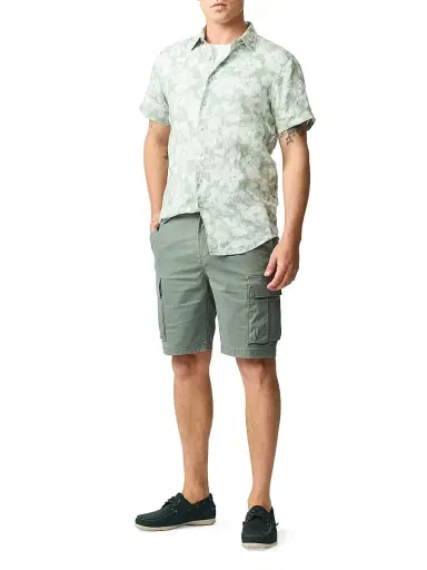 Rodd & Gunn Men's Springflat Sports Fit Shirt - Pistachio - Size Small | Thumbnail 2