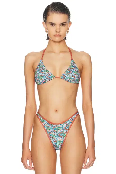 Heavy Manners Double String Bikini Top | Thumbnail 1