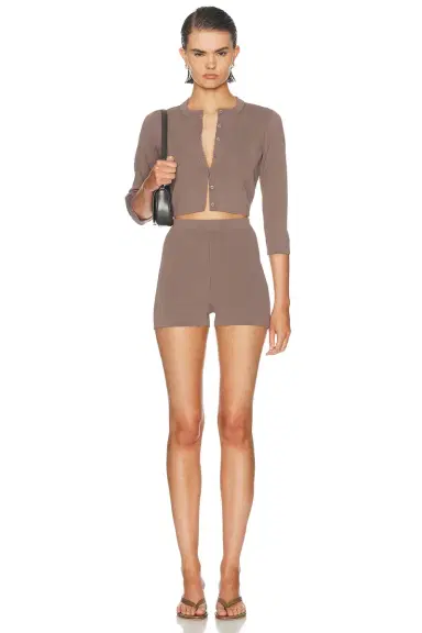 Skims Refined Knit High Waist Short | Thumbnail 5 Skims Refined Knit High Waist Short | Thumbnail 5