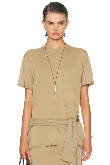 TOTEME Tee Knit Top | Thumbnail 1 TOTEME Tee Knit Top | Thumbnail 1