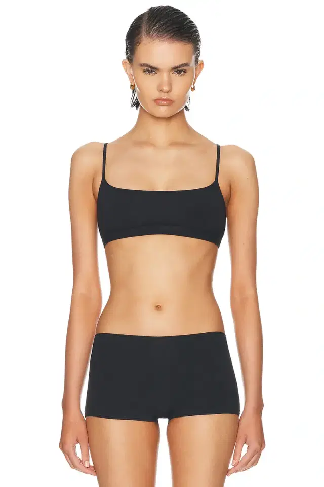 SKIMS Everybody Cotton Scoop Bralette