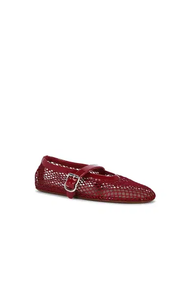 Alaïa ALAΪA La Ballerine Fishnet Flat | Thumbnail 2 Alaïa ALAΪA La Ballerine Fishnet Flat | Thumbnail 2