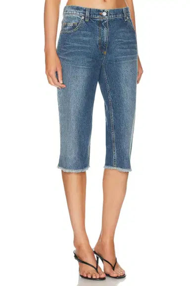 Magda Butrym Denim Capri | Thumbnail 2