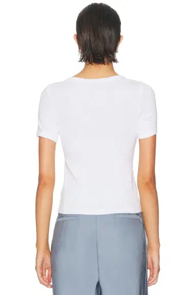 ENZA COSTA Supima Cotton Beateau Tee | Thumbnail 3