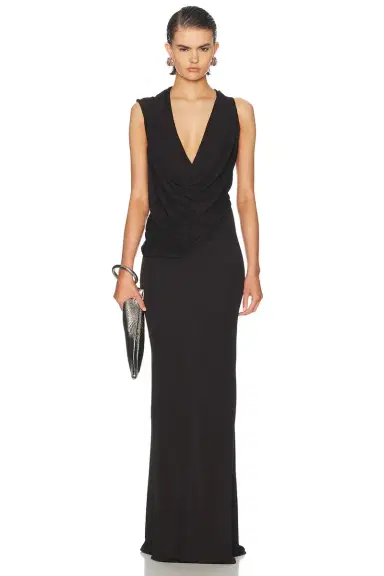 Tom Ford Crepe Jersey Evening Dress | Thumbnail 1 Tom Ford Crepe Jersey Evening Dress | Thumbnail 1