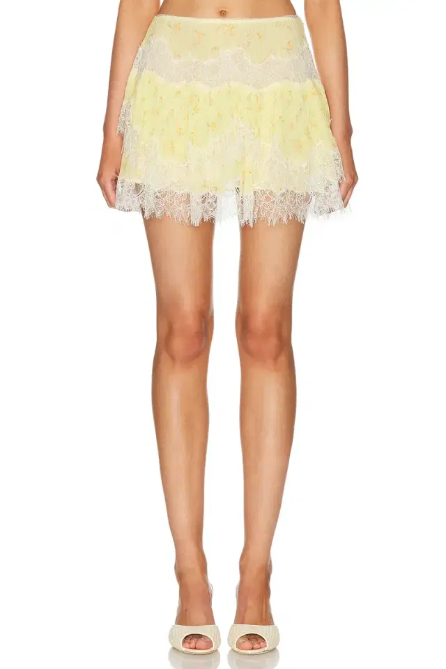 LoveShackFancy Kellison Skirt