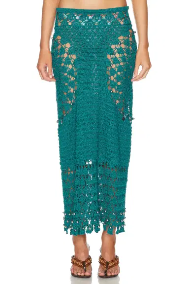 Rabanne Crochet Maxi Skirt | Thumbnail 2 Rabanne Crochet Maxi Skirt | Thumbnail 2