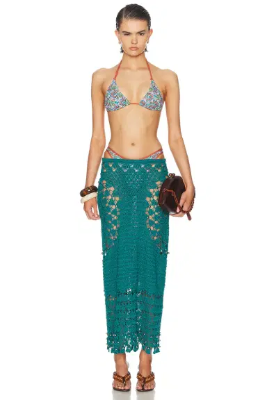 Rabanne Crochet Maxi Skirt | Thumbnail 6 Rabanne Crochet Maxi Skirt | Thumbnail 6