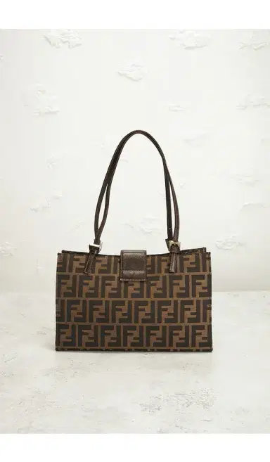 FWRD Renew Fendi Zucca Tote Bag | Thumbnail 3