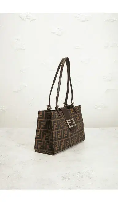 FWRD Renew Fendi Zucca Tote Bag | Thumbnail 4