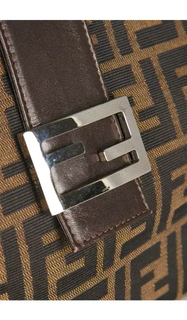 FWRD Renew Fendi Zucca Tote Bag | Thumbnail 6