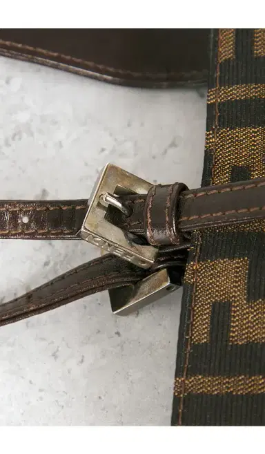 FWRD Renew Fendi Zucca Tote Bag | Thumbnail 8