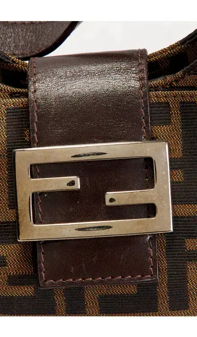 FWRD Renew Fendi Zucca Mama Forever Baguette Shoulder Bag | Thumbnail 6 FWRD Renew Fendi Zucca Mama Forever Baguette Shoulder Bag | Thumbnail 6