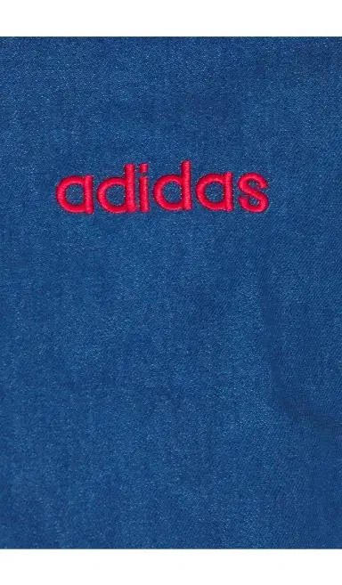 adidas Originals Superstar Denim Graphic Varsity Bomber Jacket | Thumbnail 6