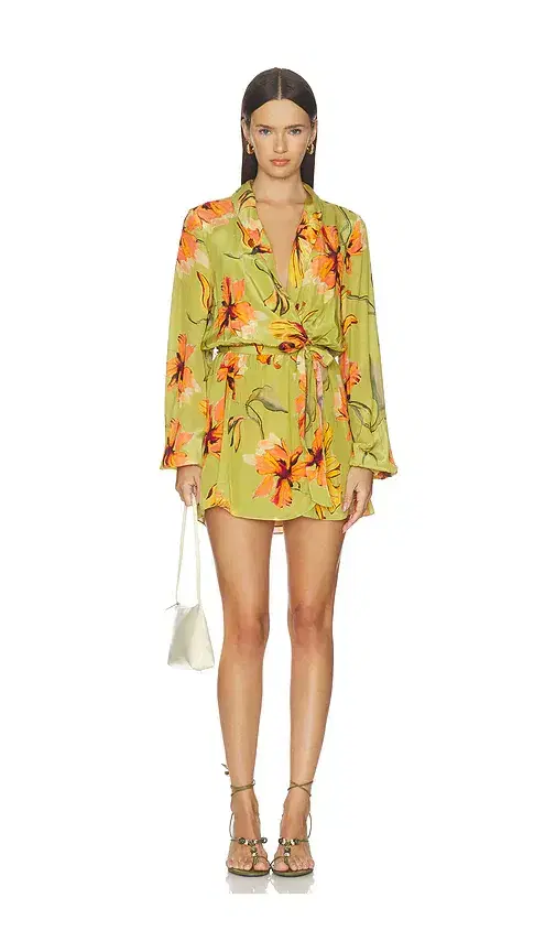 ROCOCO SAND Mini Dress With Detachable Belt