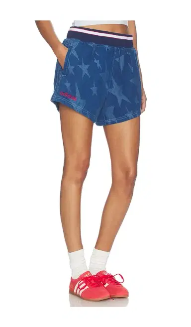 adidas Originals Denim Graphic Varsity Shorts | Thumbnail 3 adidas Originals Denim Graphic Varsity Shorts | Thumbnail 3