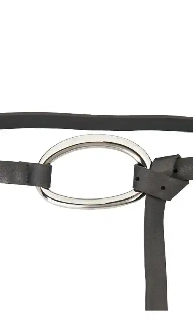 8 Other Reasons Gunmetal Belt With Oval Know Buckle | Thumbnail 2